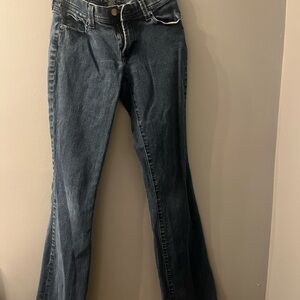 New York & Company Indigo Flare Jeans